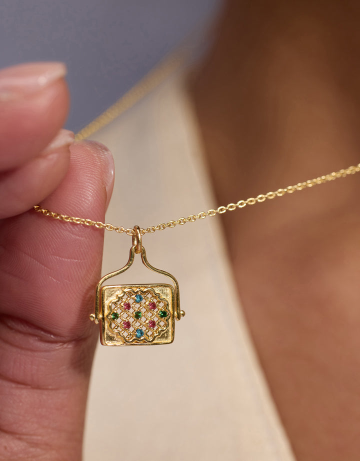 Collier Jaipur Multicolore