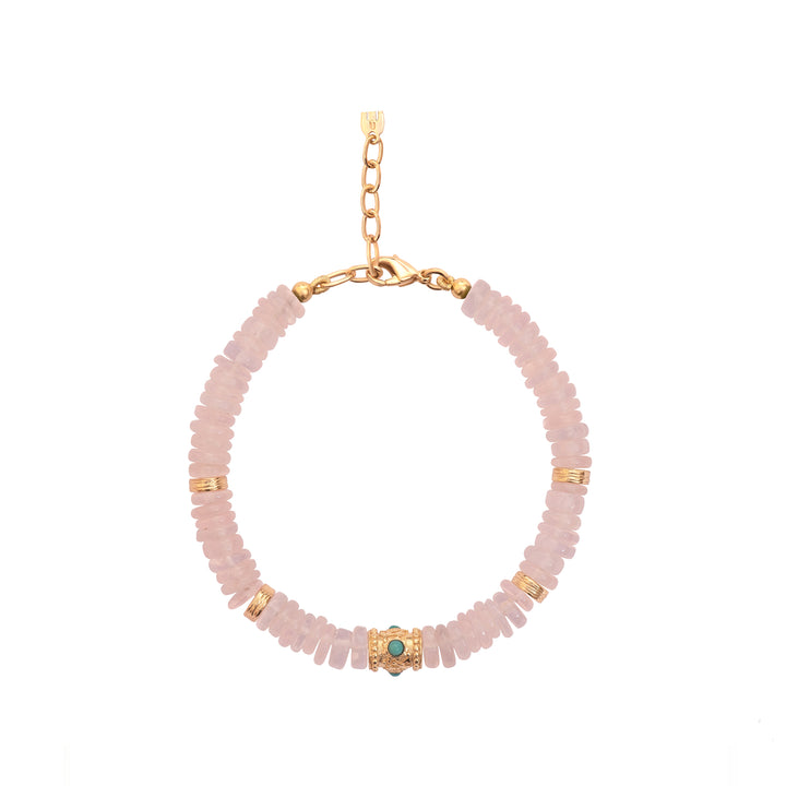 Bracelet Kira Kira Tibet Quartz rose
