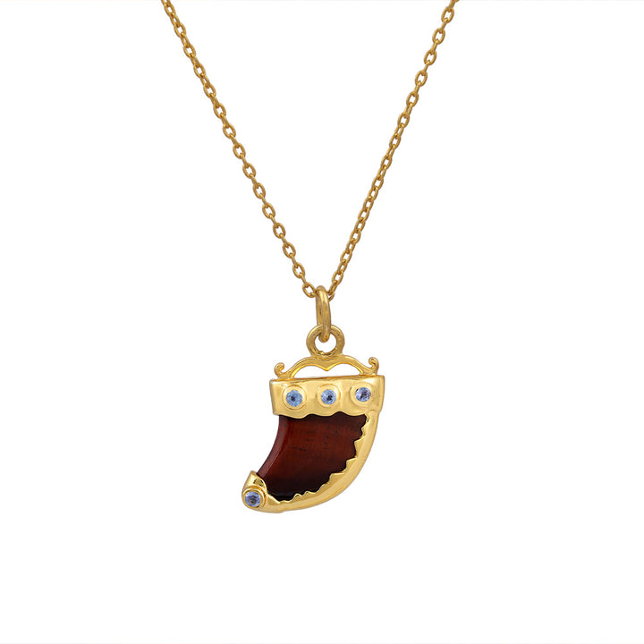 Mini shere khan Collier 1 Oeil de tigre
