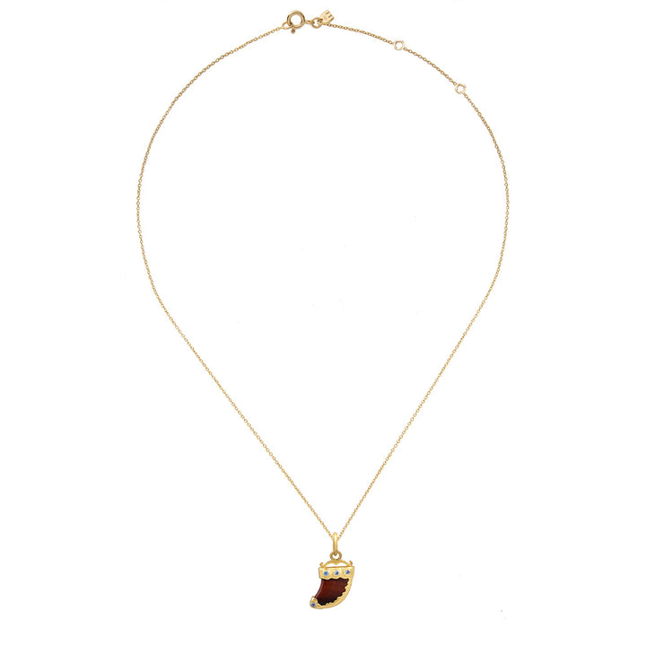 Mini shere khan Collier 1 Oeil de tigre