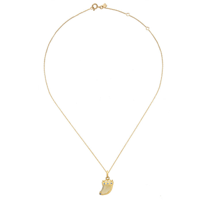 Mini shere khan Collier 2 Citrine