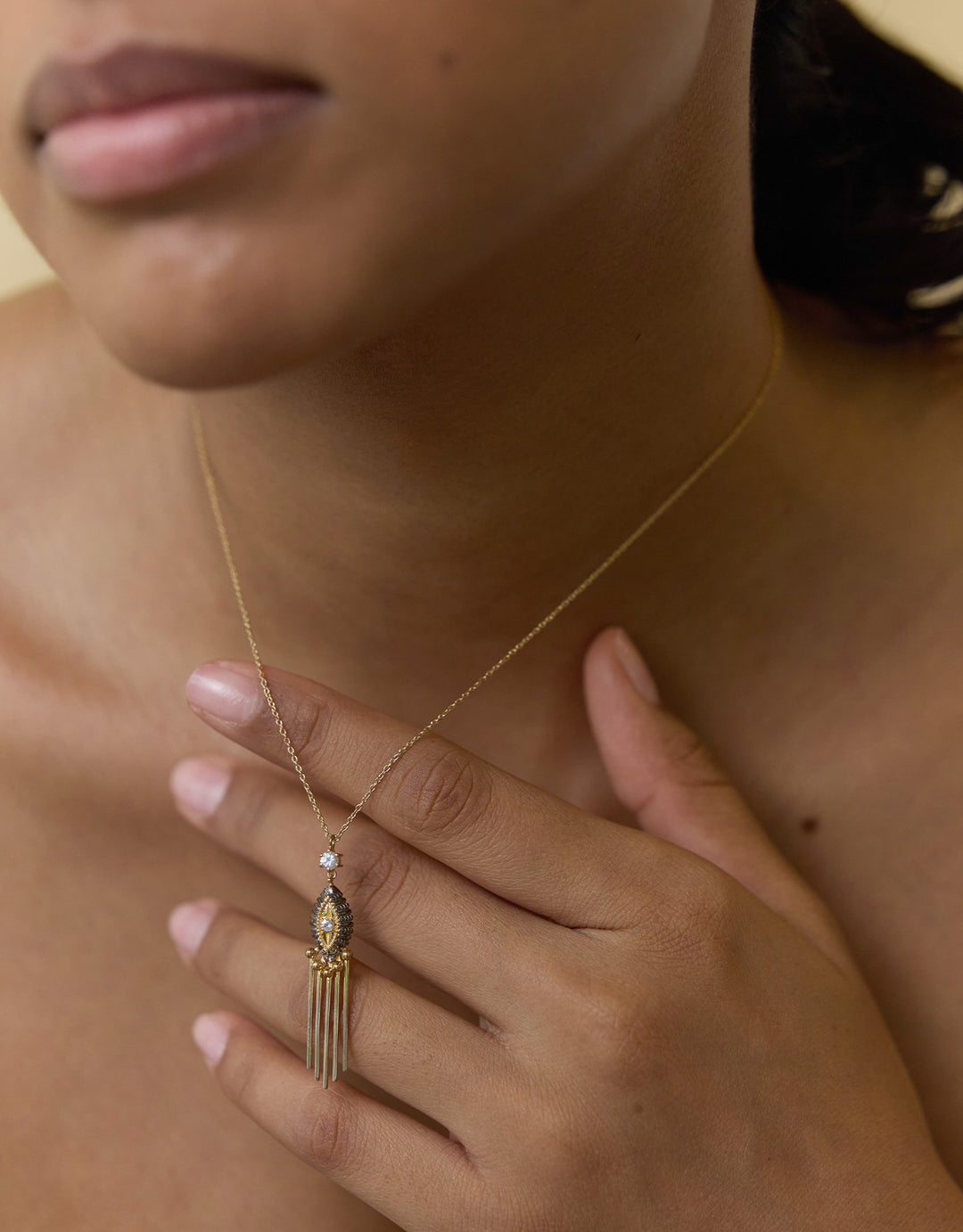 Collier Milte long (Argent 925)