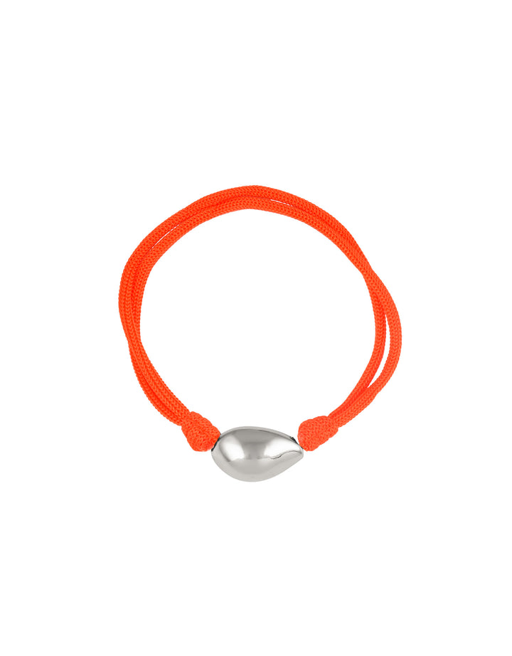 Bracelet Naga Argent Fil Corail