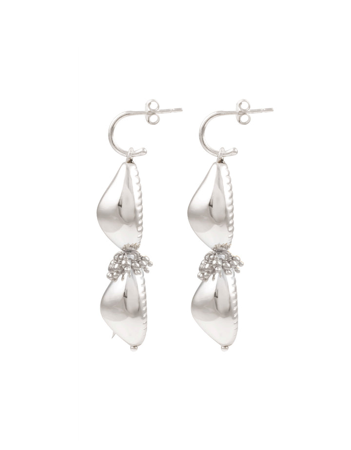 Boucles D’Oreilles Naga Pampilles Argent