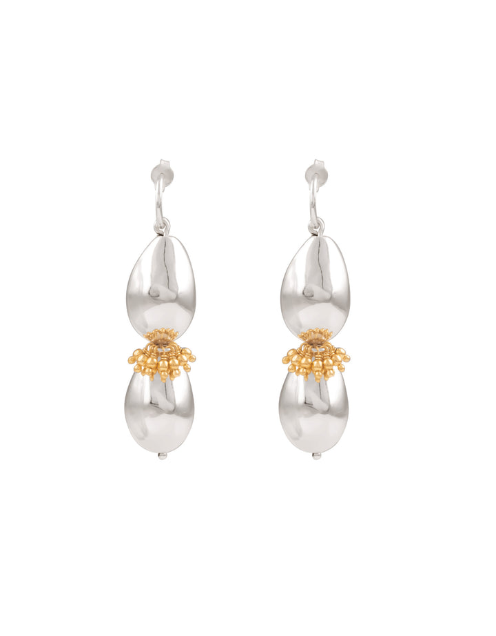 Boucles D’Oreilles Naga Bicolore