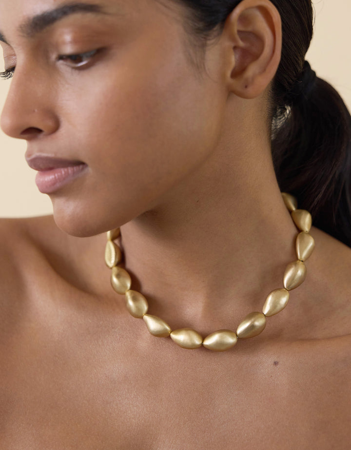 Collier Naga Or Mat