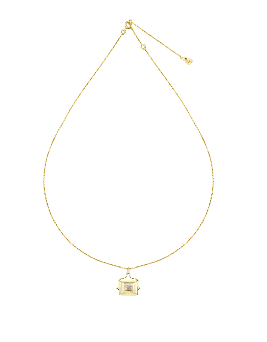 Collier Nyc Topaze Blanche