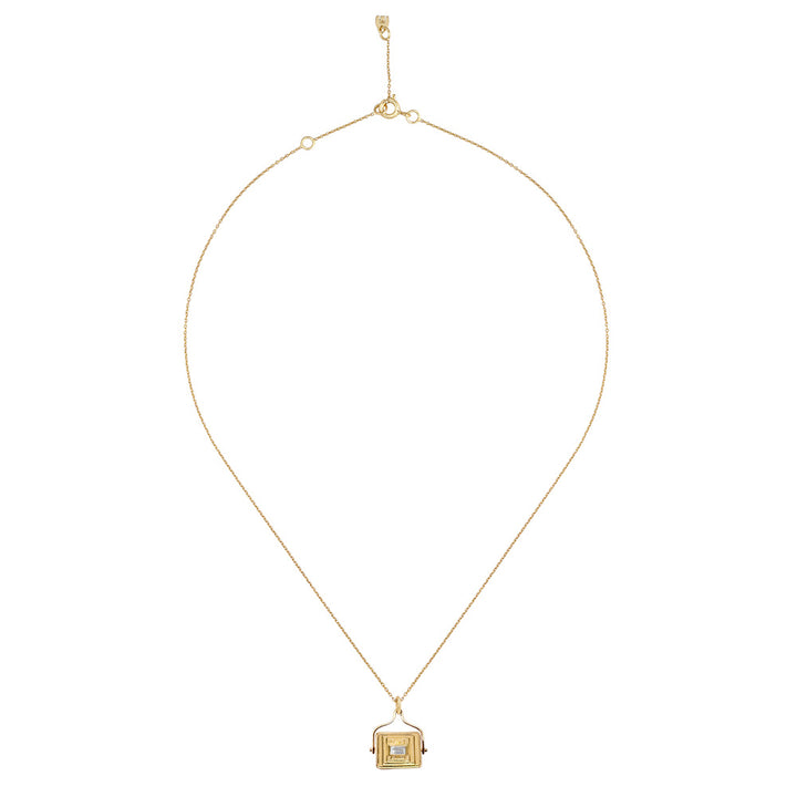 NYC Collier 3 Topaze Blanche