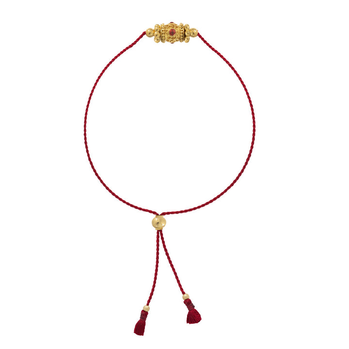 Rakhi 1 Grenat Bracelet