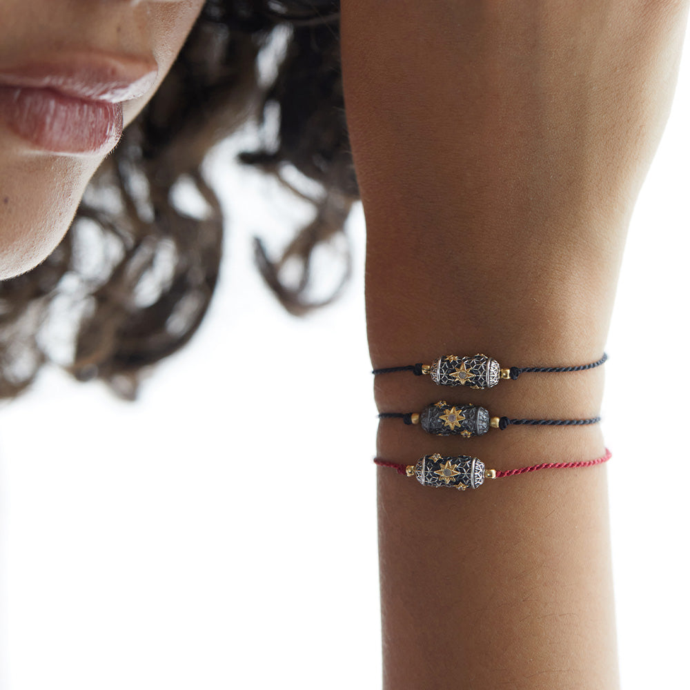 Rakhi My Universe 1 black thread Bracelet