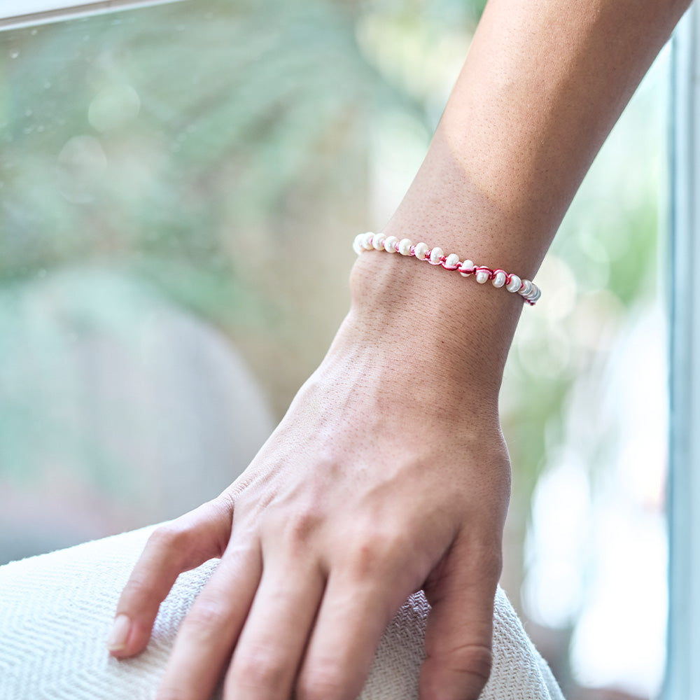Romy Bracelet 3 Fil BIcolor
