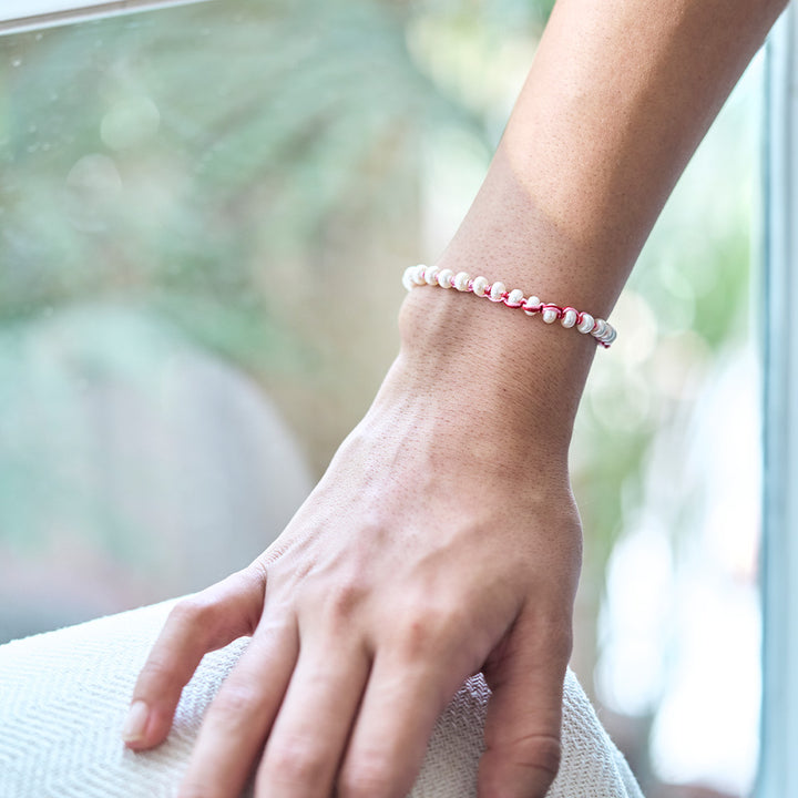 Romy Bracelet 3 Fil BIcolor