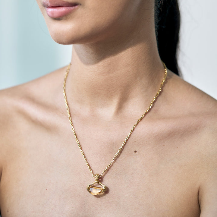 Collier Shakti 2 Citrine