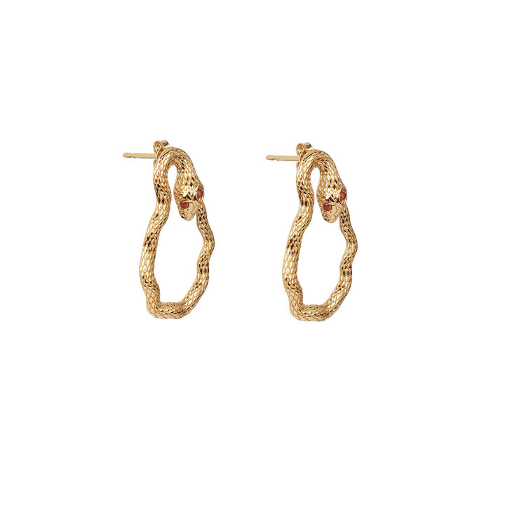 Shakti Grenat Boucle d'oreille
