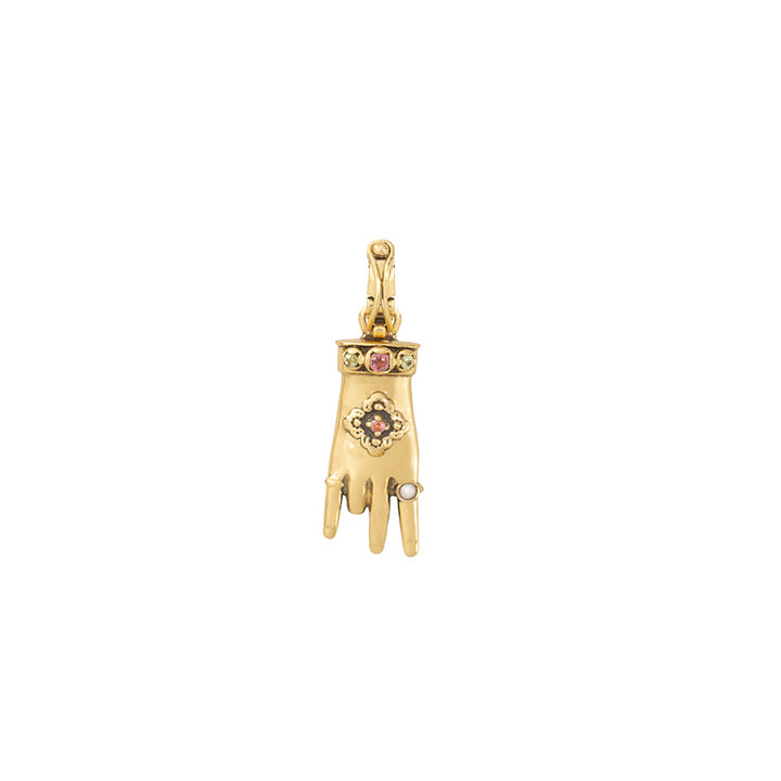 Surya mudra Croix Charm