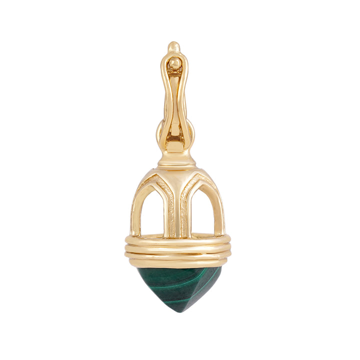 Temple Charm 4 Malachite