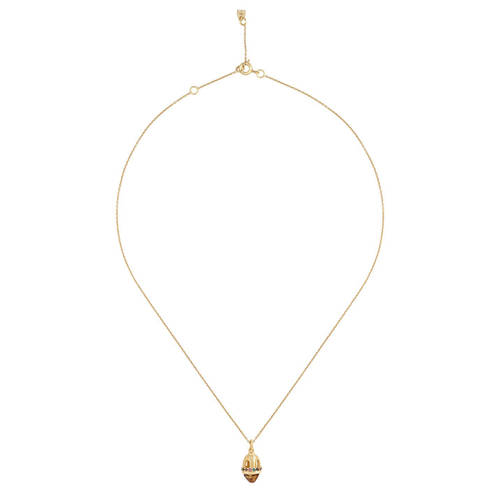 Collier Temple 1 Citrine