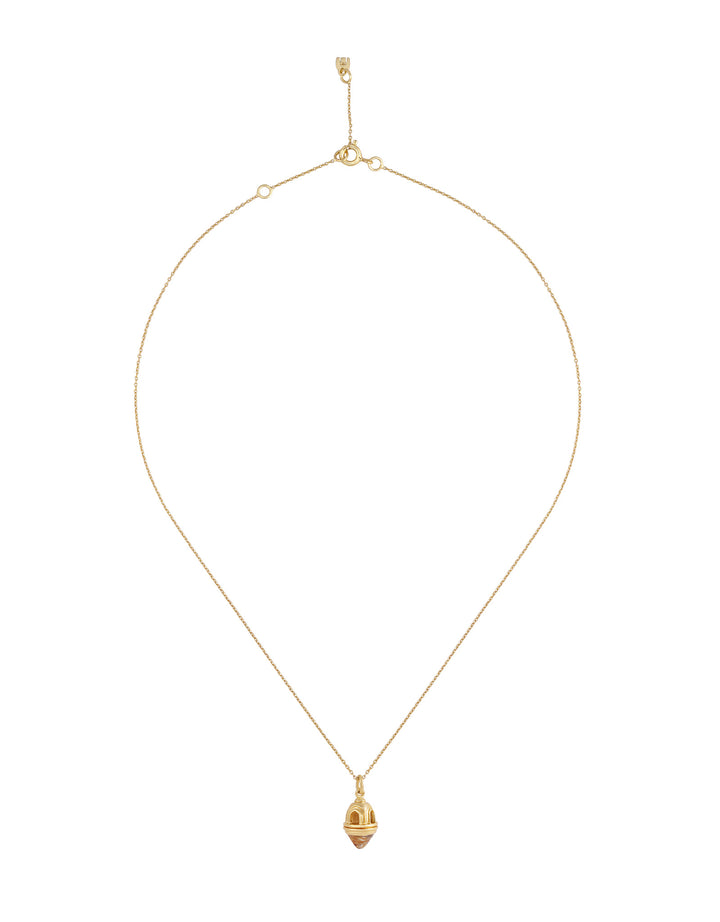 Collier Temple Citrine