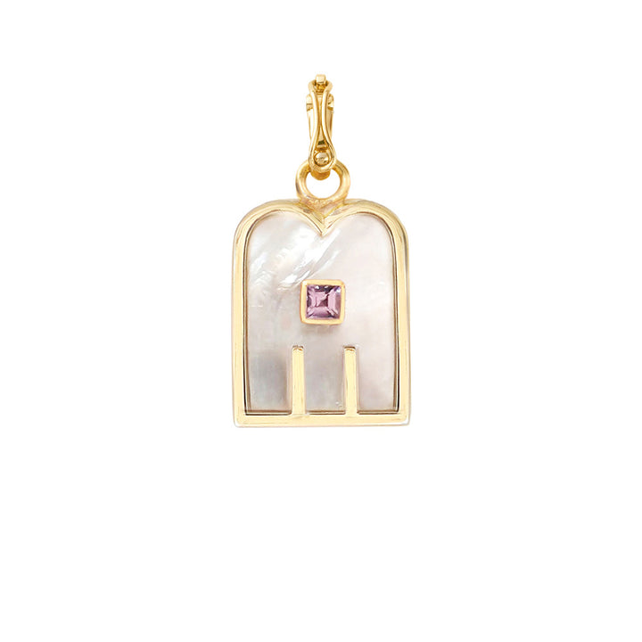 Thali pierre Charm Mother of pearl