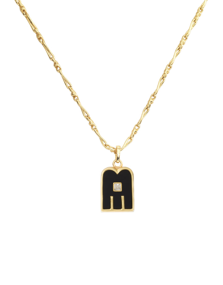 Collier Thali Noire Onyx