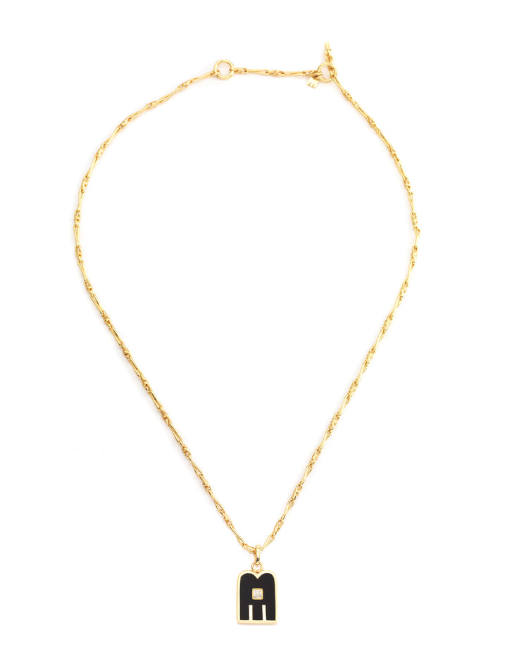 Collier Thali Noire Onyx