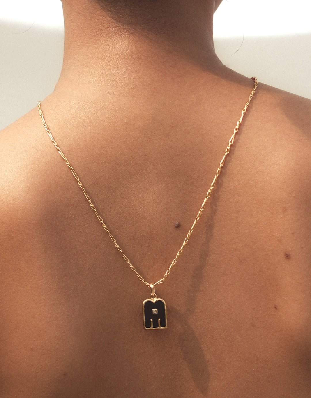 Collier Thali Noire Onyx