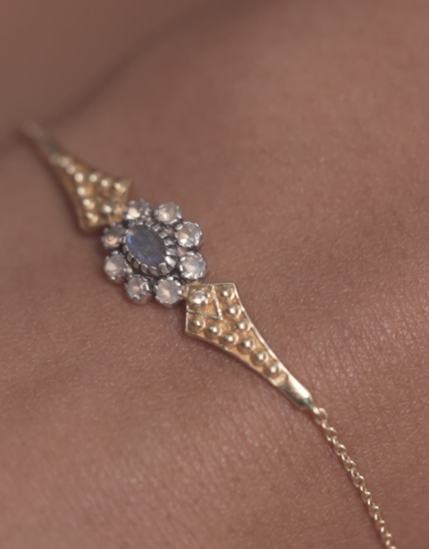 Armband Anne Labradorit (Kette)