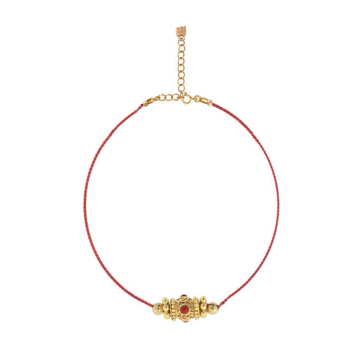 Rakhi 1 Choker Coral