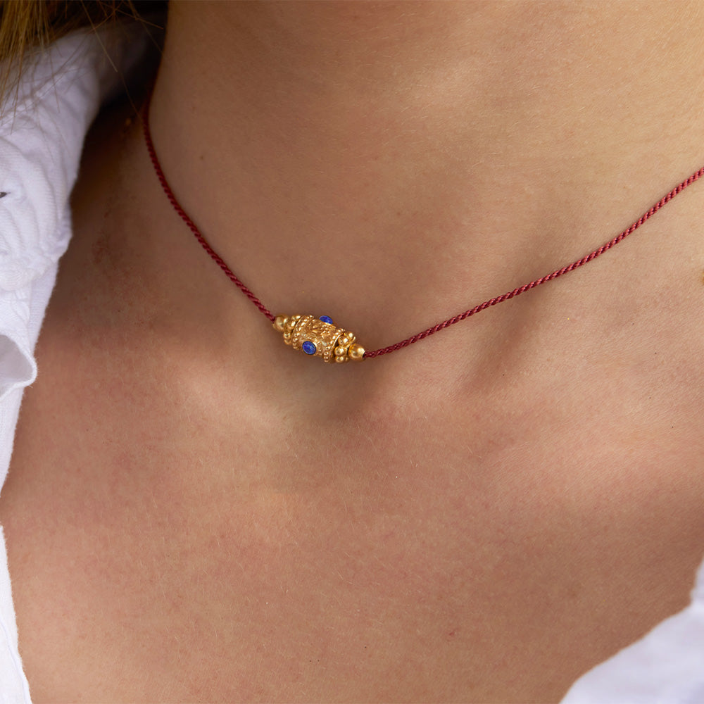 Rakhi 1 Choker Lapis Lazuli
